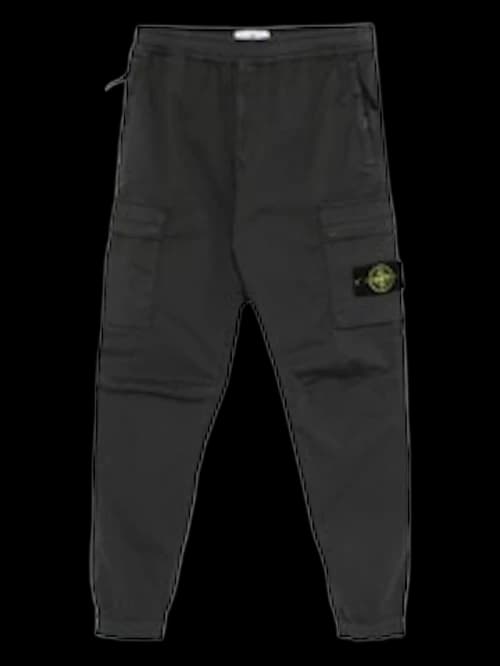 Stone Island Multi Pocket Cargo Trousers Vlead Grey
