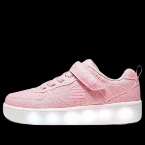 (GS) Skechers Sport Court Sneaker 'Pink White'