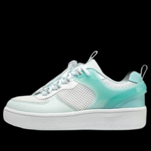 (GS) Skechers Skateboard Shoes 'White Green'
