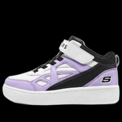 (GS) Skechers Sport Court 92 'White Black Purple'