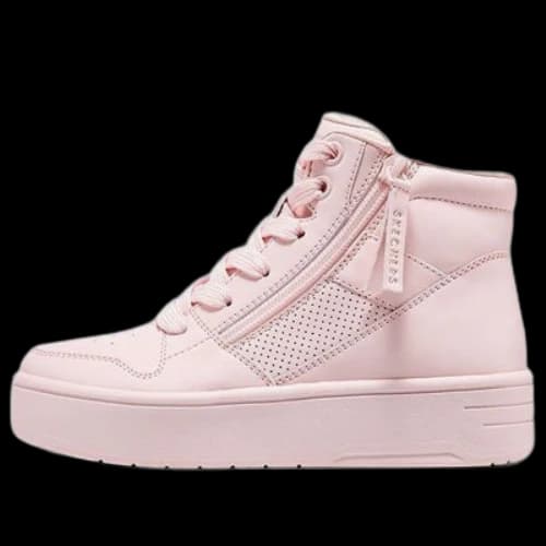 (GS) Skechers Court High 'Light Pink'