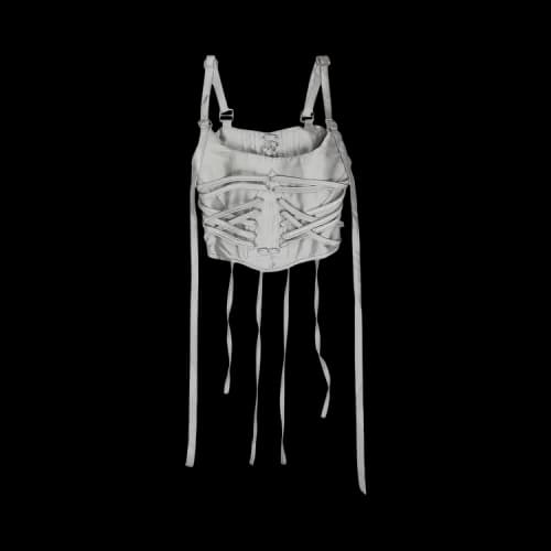 Who Decides War Tailored Deep Neck Corset 'Green'