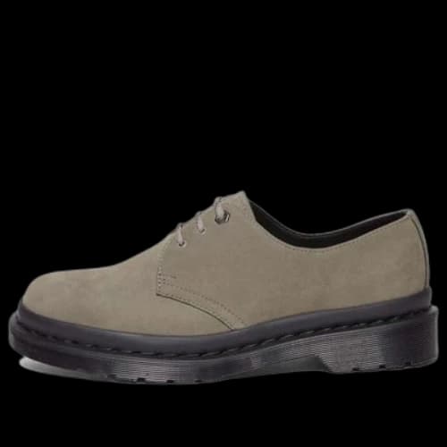 Dr. Martens 1461 Waterproof Nubuck 3-Eye 'Nickel Grey'