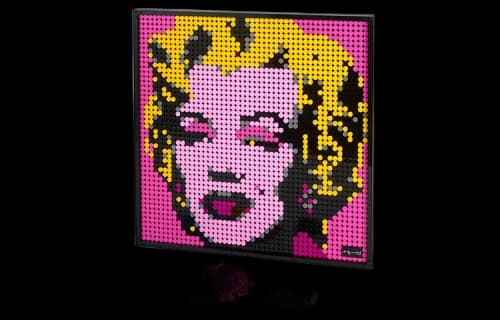 LEGO Andy Warhol Marilyn Monroe Set 31197