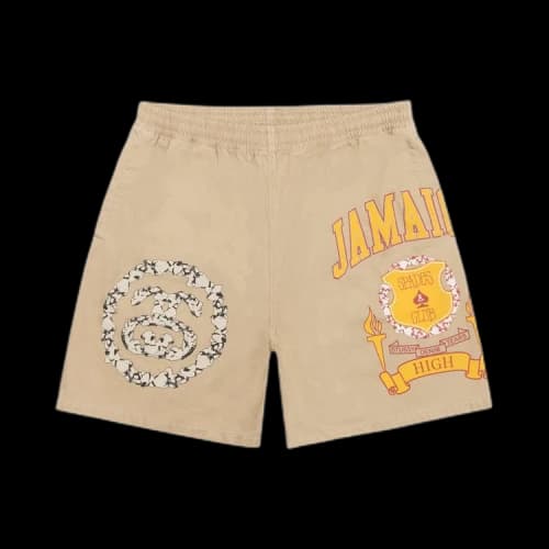 Stussy x Denim Tears Gym Short 'Khaki'