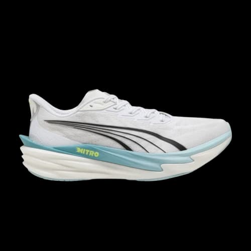 PUMA Deviate Nitro 4 Breathable Lightweight Breathable And Lightweight Running Shoes Men's White