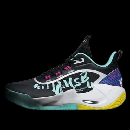 (GS) ANTA Basketball Shoes 'Black Blue White'