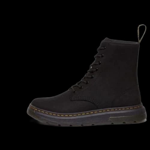 Dr.Martens Crewson Nubuck Leather Everyday Boots 'Black'