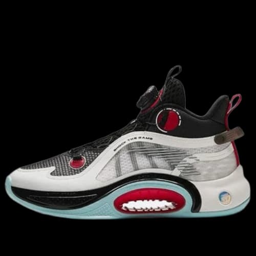 (GS) ANTA Basketball Shoes 'White Black Red'