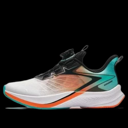 (GS) ANTA Running Series Sneakers 'White Orange Teal'