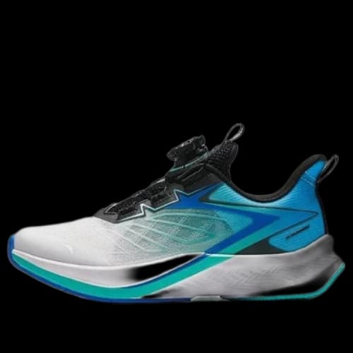(GS) ANTA Running Series Sneakers 'White Teal Blue'