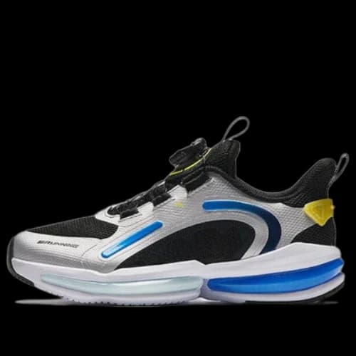 (GS) ANTA Running Series Sneakers 'White Black Silver'