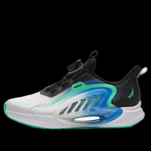 (GS) ANTA Running Series Sneakers 2.0 'White Black Teal'