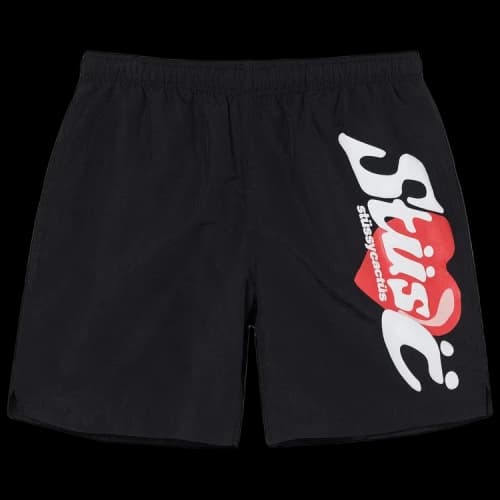 Stussy x Cactus Plant Flea Market Water Shorts 'Black'