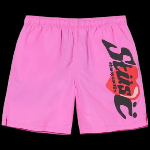 Stussy x Cactus Plant Flea Market Water Shorts 'Pink'
