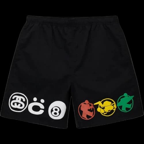 Stussy x Cactus Plant Flea Market Icon Watershort 'Black'