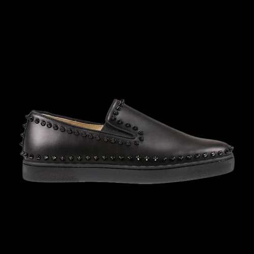 Christian Louboutin Spike Boat Flat Calf