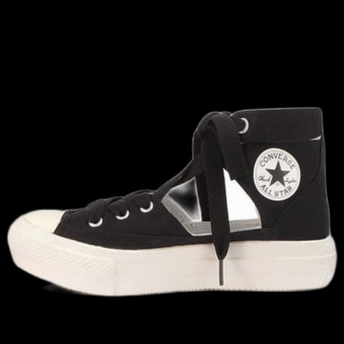Converse All Star Light Plastic Ghillie Hi 'Black White'