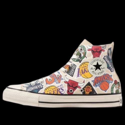 Converse All Star x NBA Hi 'Off White Multi-color'