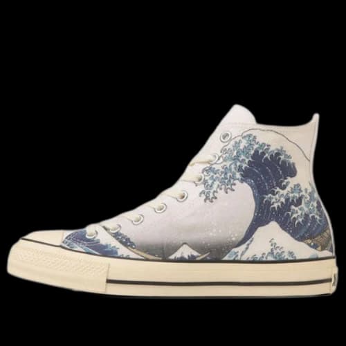 Converse All Star Wave Ukiyoeprint High Top 'White'