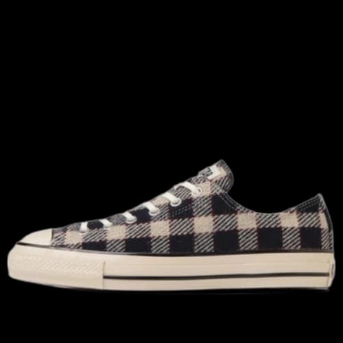 Converse All Star US Wool Plaid Ox 'Black White'
