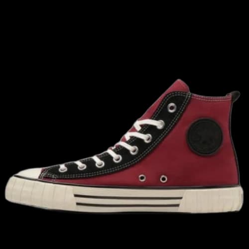 Converse ALL STAR US RIBBED HI Shoes 'Red Black'