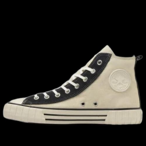 Converse ALL STAR US RIBBED HI Shoes 'Cream White Black'