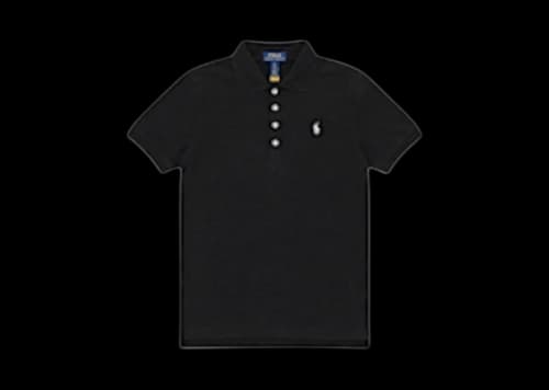 Polo Ralph Lauren Short-Sleeve Stretch Mesh Kids Polo Black