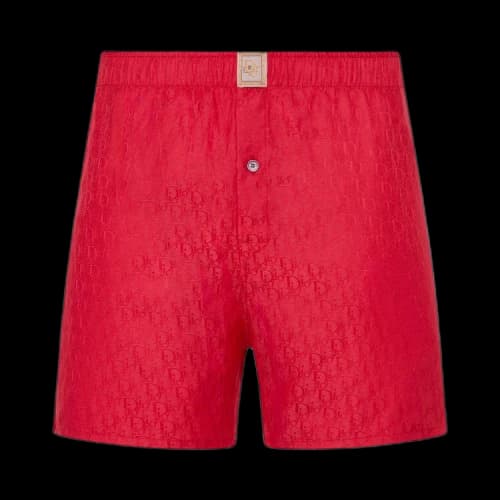 Dior x ERL Boxer Shorts 'Red'
