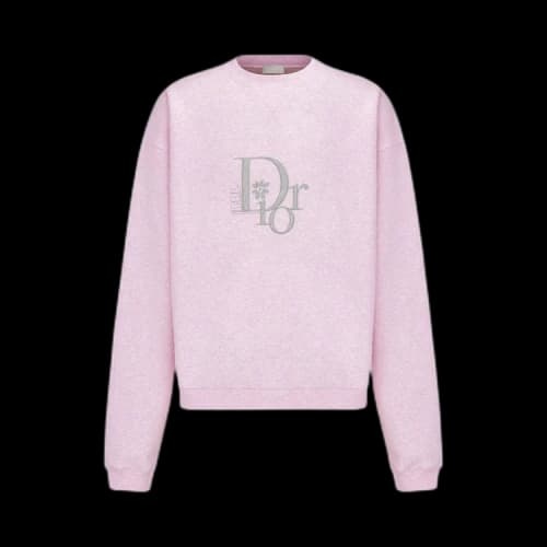 Dior x ERL Oversized Sweatshirt 'Pink'