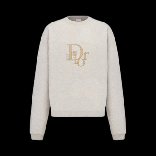 Dior x ERL Oversized Sweatshirt 'Grey'