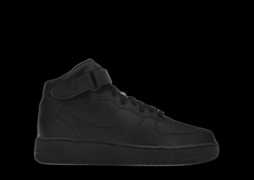 Nike Air Force 1 Mid Black (GS)