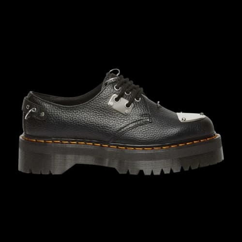 Dr. Martens 1461 Piercing Milled Nappa Leather Platform 'Black'