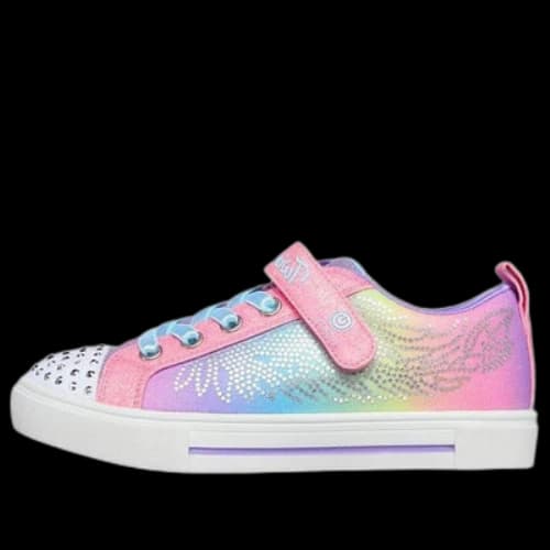 (GS) Skechers Twinkle Sparks 'Pink Blue White'