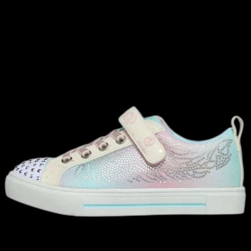 (GS) Skechers Twinkle Sparks 'White Multi'