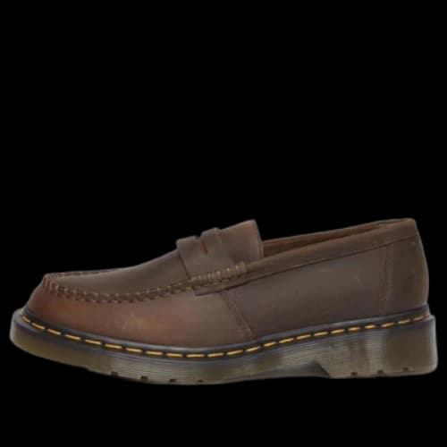 Dr.Martens Penton Crazy Horse Shoes 'Dark Brown'