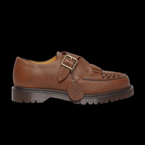 Dr. Martens Ramsey Westminster Leather Buckle Creeper 'Whiskey'