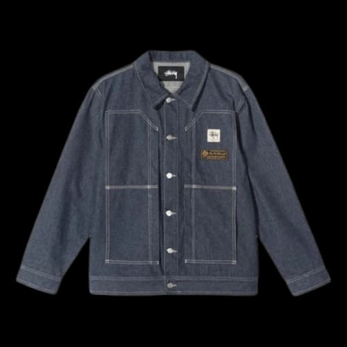 Stussy MMW Crossover Work Jacket Denim Unisex Blue