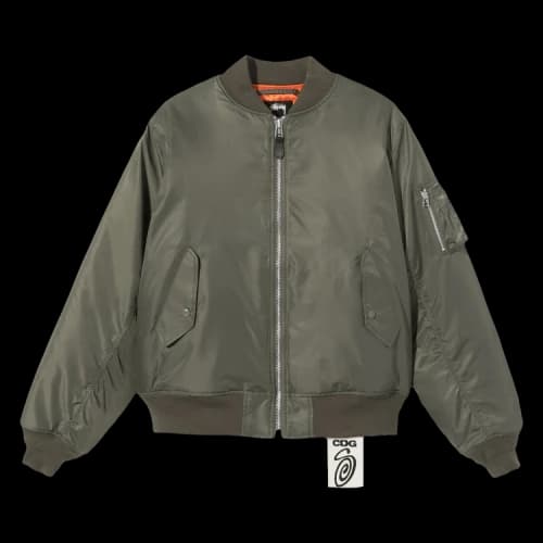 Stussy x Comme des Garçons MA-1 Jacket 'Olive'