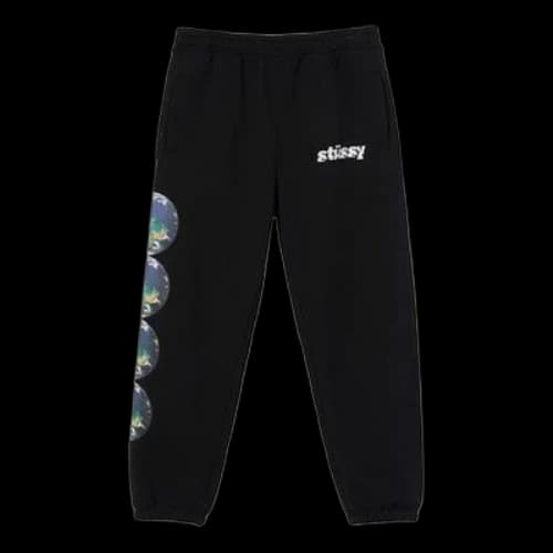 Stussy Catch The Wave Sweatpants 'Black'