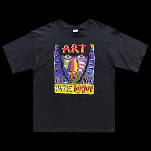 Vintage Fred Babb Is My Native Tongue Tee 'Black'
