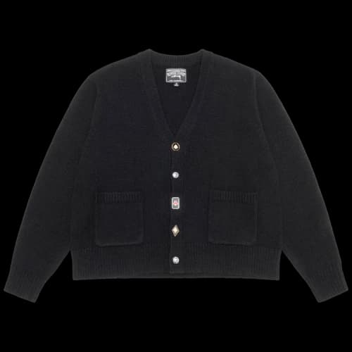 Stussy x Denim Tears Suits Cardigan 'Black'
