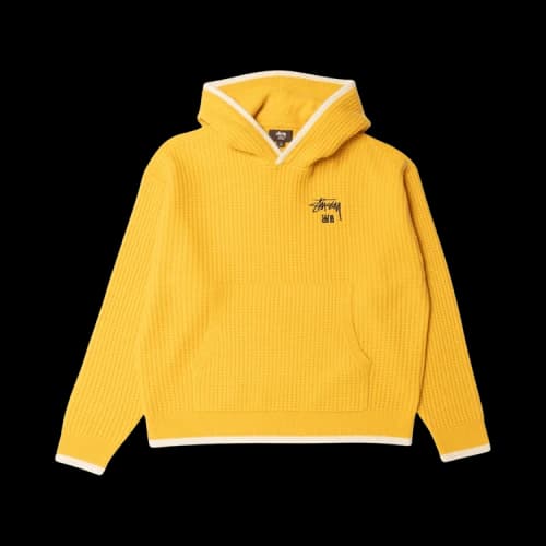 Stussy x Wales Bonner Cashmere Hoodie 'Yellow'