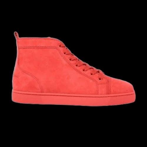 Christian Louboutin Louis Flat 'Red Suede'
