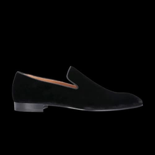 Christian Louboutin Dandelion Flat 'Black Velvet'