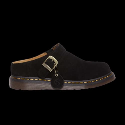 Dr. Martens Isham Desert Oasis Suede Mule 'Black'