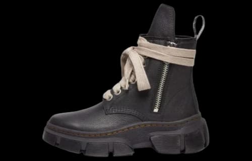 Dr. Martens x Rick Owens 1460 DMXL Jumbo Lace Boots 'Black Beige'
