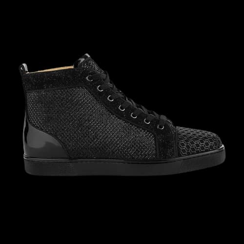 Christian Louboutin Louis Orlato Flat Neo DNA 'Black'