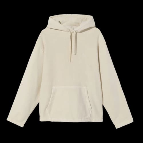 Stussy x No Vacancy Inn Fleece Hoodie 'Cement'