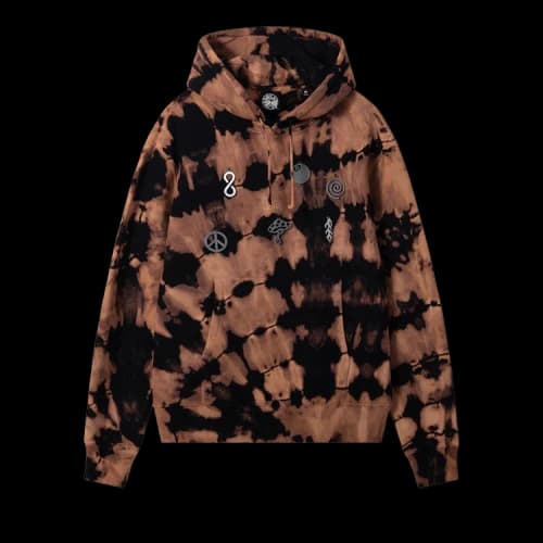 Stussy x Dries Van Noten Bandana Hoodie 'Camel'